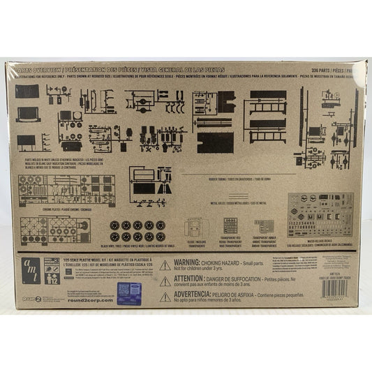 AMT Ford Dump Truck LNT-8000 Louisville line 1:25 model kit