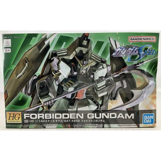 BANDAI HG R09 Forbidden Gundam Seed GAT-X252 1:144 model kit DISTRESSED BOX