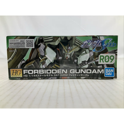 BANDAI HG R09 Forbidden Gundam Seed GAT-X252 1:144 model kit DISTRESSED BOX