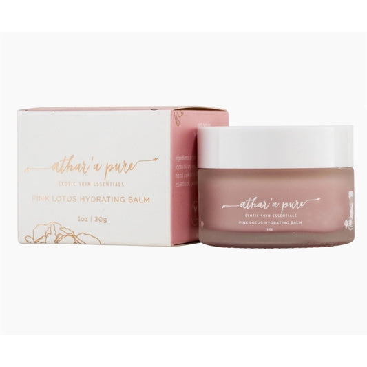 New In Box Athar’a Pure Exotic Skin Essentials Pink Lotus Hydrating Balm 1oz