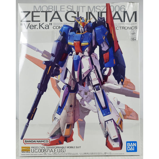 BANDAI MG Zeta Gundam Ver.Ka MSZ-006 1:100 model kit DISTRESSED BOX