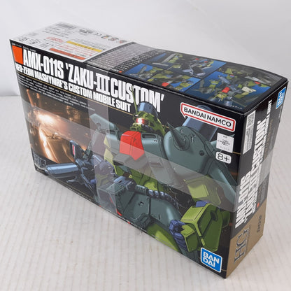 BANDAI AMX-011S ZAKU III custom Mashymre 003 1:144 model kit DISTRESSED BOX