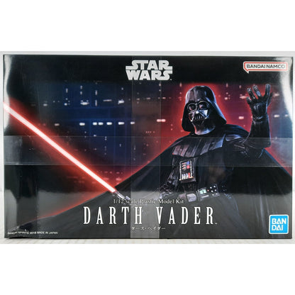 BANDAI Star Wars Darth Vader figure 1:12 scale model kit DISTRESSED BOX