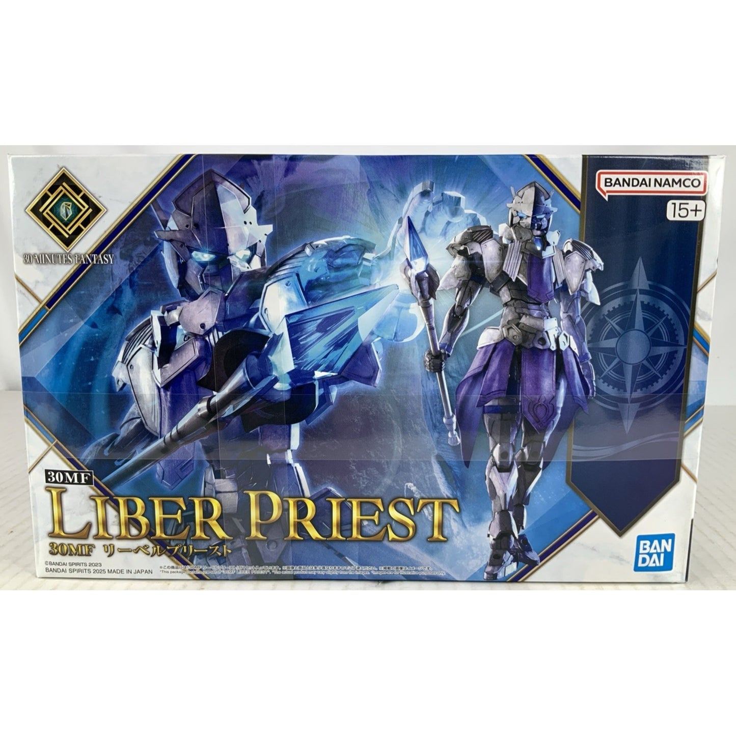 BANDAI 30MF Liber Priest 05 model kit DISTRESSED BOX
