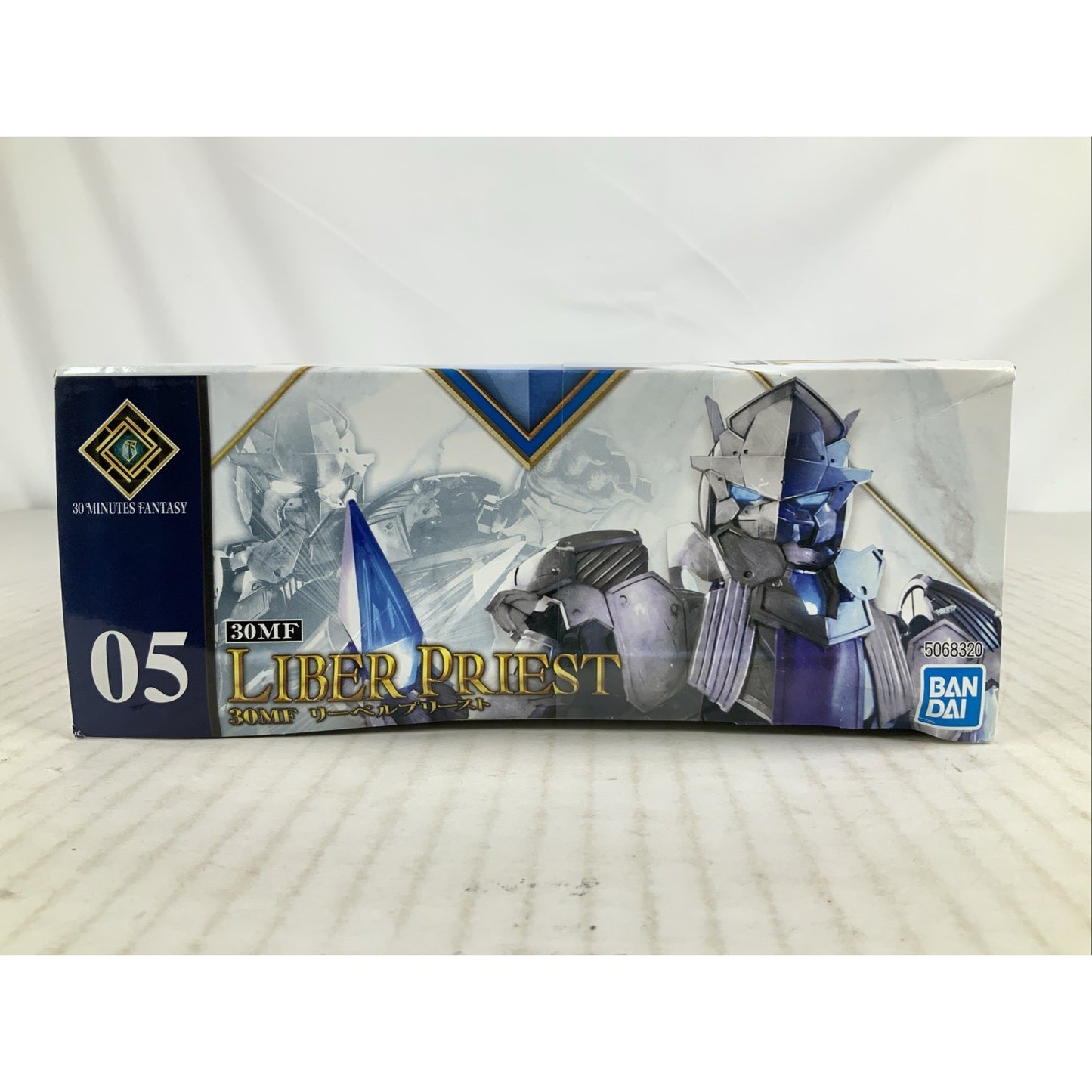 BANDAI 30MF Liber Priest 05 model kit DISTRESSED BOX