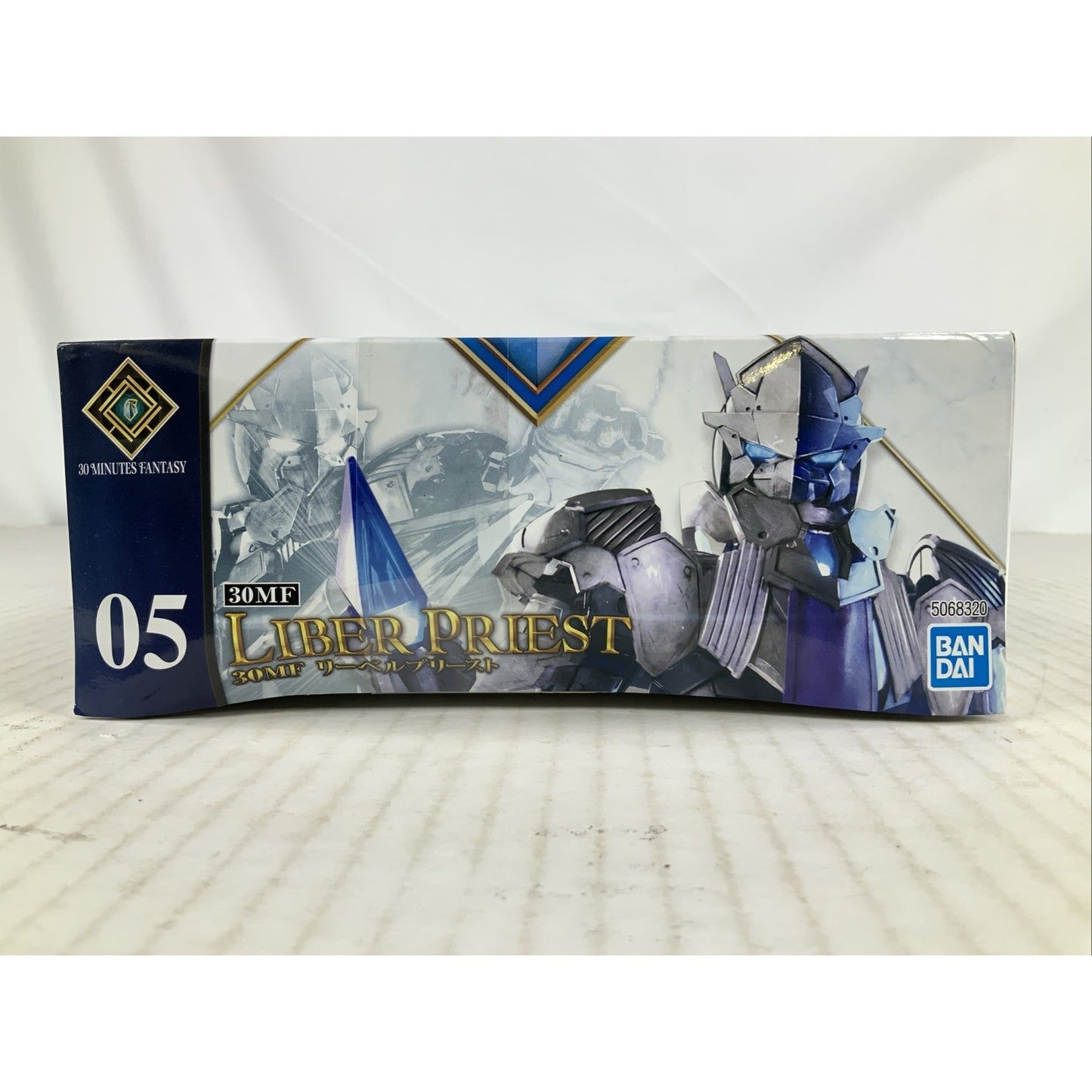 BANDAI 30MF Liber Priest 05 model kit DISTRESSED BOX