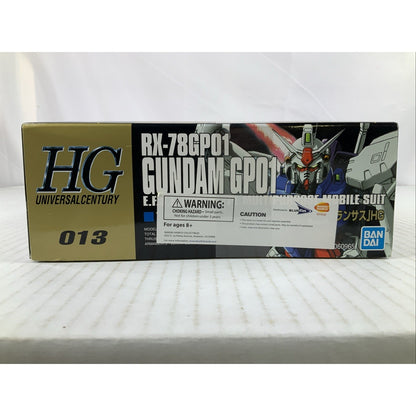 BANDAI HG RX-78GP01 RX-78 GP01 Zephyrantes 013 1:144 model kit DISTRESSED BOX