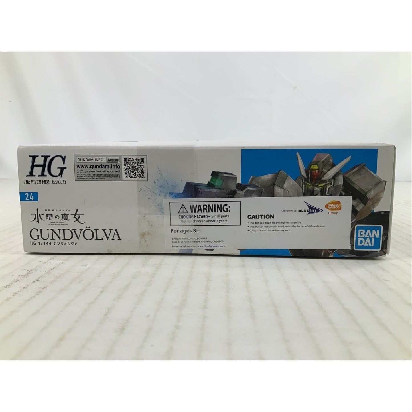 BANDAI HG WfM Gundvolva 24 1:144 model kit DISTRESSED BOX