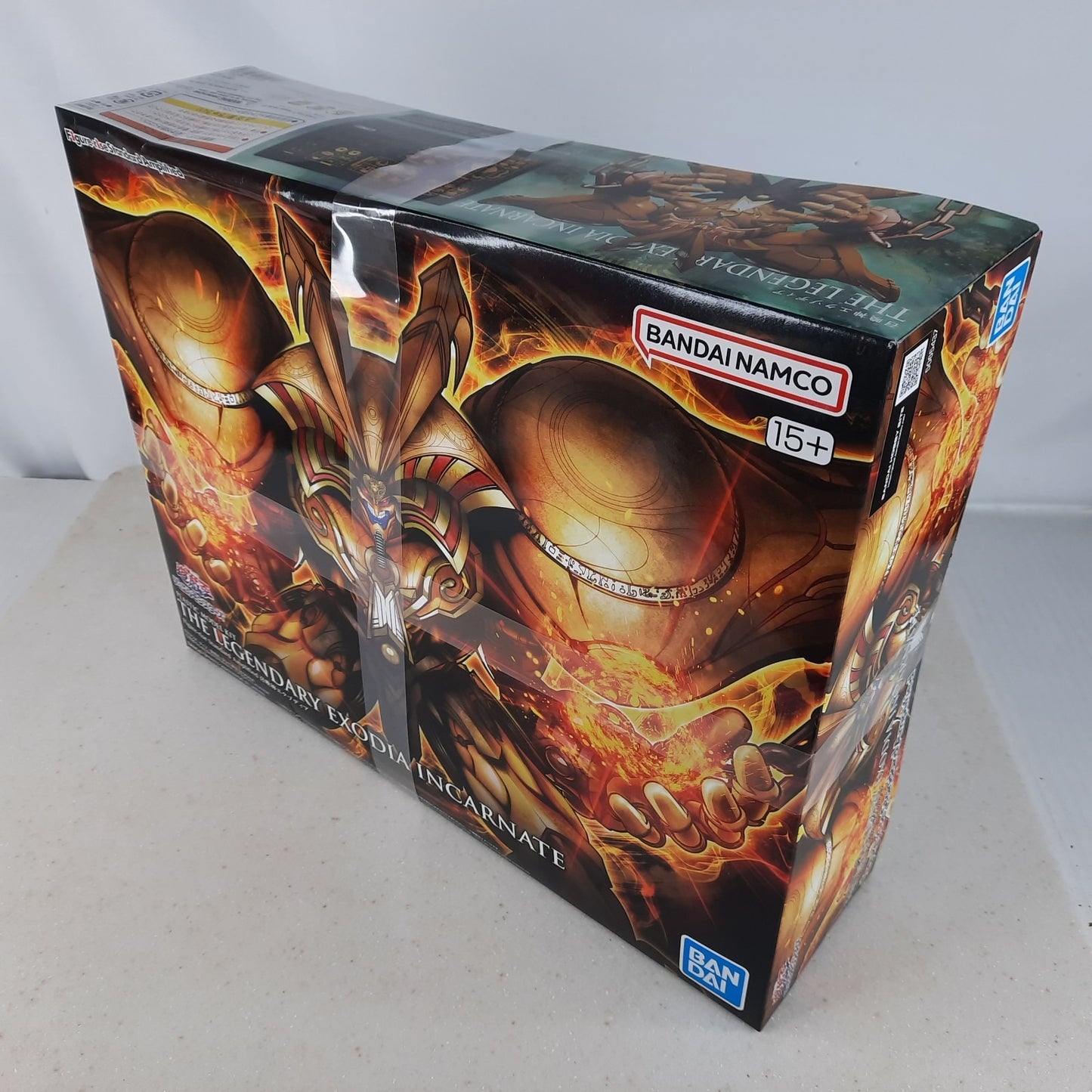 BANDAI Legendary Exodia Incarnate Yu-Gi-Oh model kit DISTRESSED BOX