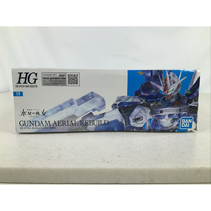 BANDAI HG WfM Gundam Aerial Rebuild 19 1:144 model kit DISTRESSED BOX