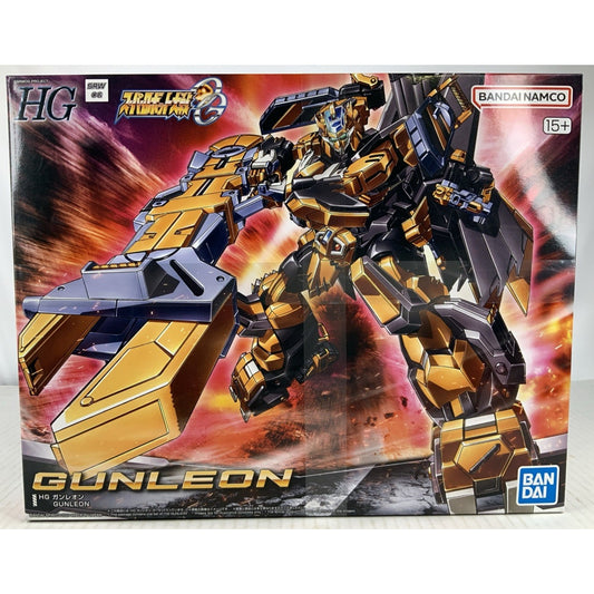 BANDAI HG Gunleon Super Robot Wars model kit DISTRESSED BOX