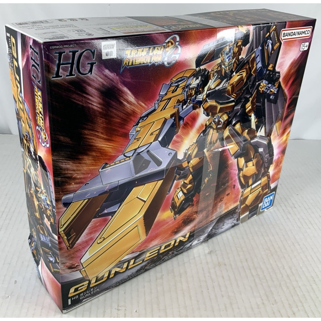 BANDAI HG Gunleon Super Robot Wars model kit DISTRESSED BOX