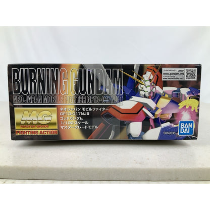 BANDAI MG Burning G Gundam fighting GF13-017NJII 1:100 model kit DISTRESSED BOX