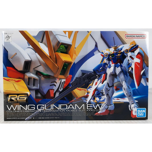 BANDAI RG Wing Gundam EW XXXG-01W 20 1:144 model kit DISTRESSED BOX