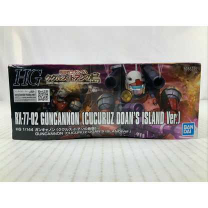 BANDAI HG RX-77-02 Guncannon Cucuruz Doan's Island Ver model kit DISTRESSED BOX