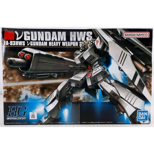 BANDAI HG Nu V Gundam HWS FA-93HWS 093 1:144 model kit DISTRESSED BOX