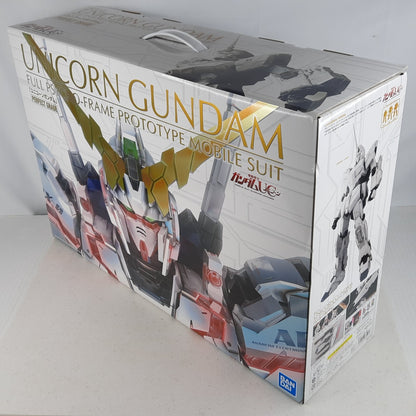 BANDAI PG RX-0 Unicorn Full Psycho Frame 1:60 UC model kit DISTRESSED BOX