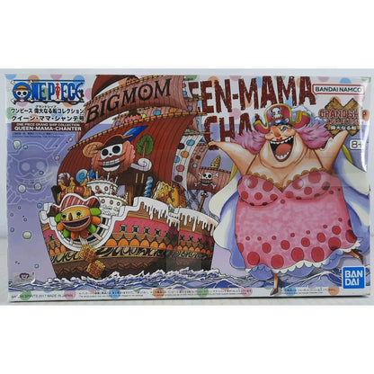 Bandai One Piece Queen Mama Grand Ship Chanter Big Mom model kit DISTRESSED BOX