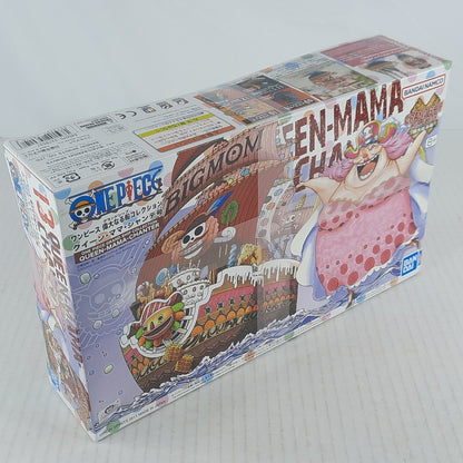 Bandai One Piece Queen Mama Grand Ship Chanter Big Mom model kit DISTRESSED BOX
