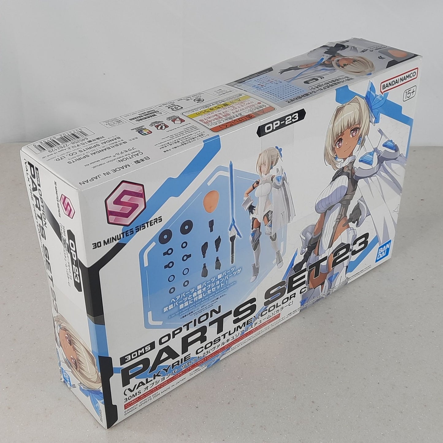 BANDAI 30MS Option Parts Set 23 Valkyrie Costume color C OP-23 DISTRESSED BOX