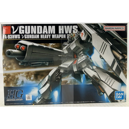 BANDAI HG Nu V Gundam HWS FA-93HWS 093 1:144 model kit DISTRESSED BOX