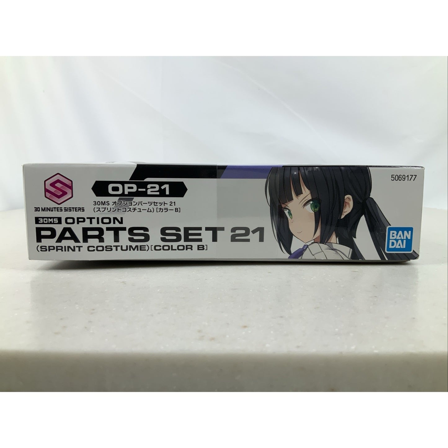 BANDAI 30MS Option Parts Set 21 Sprint Costume color B model kit DISTRESSED BOX