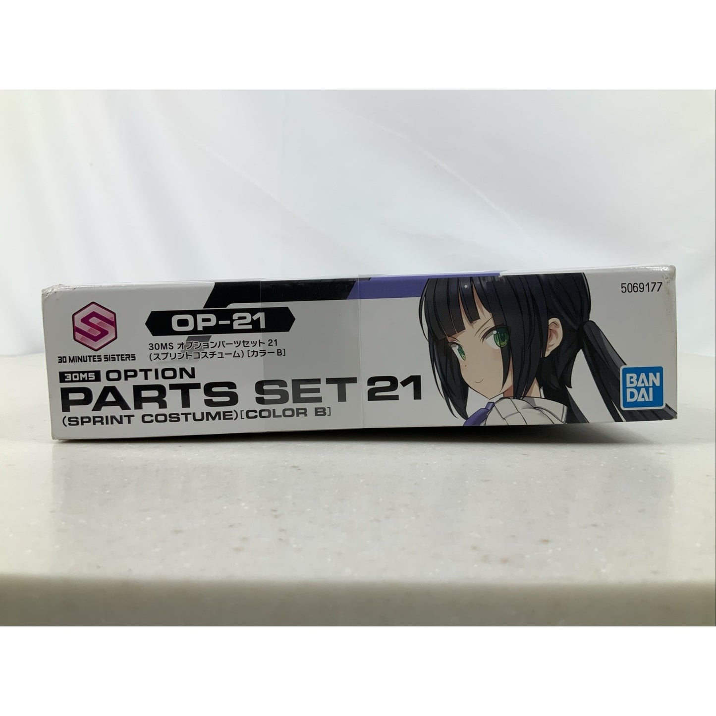 BANDAI 30MS Option Parts Set 21 Sprint Costume color B model kit DISTRESSED BOX