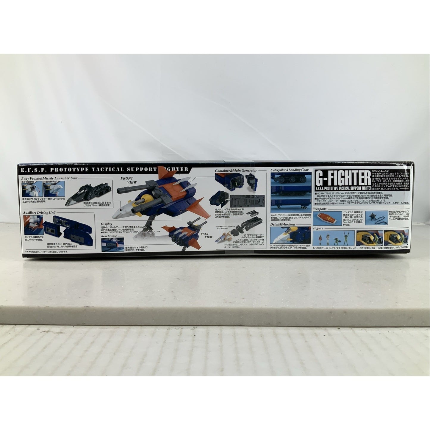 BANDAI MG G Fighter tactical support ver.2.0 1:100 model kit DISTRESSED BOX
