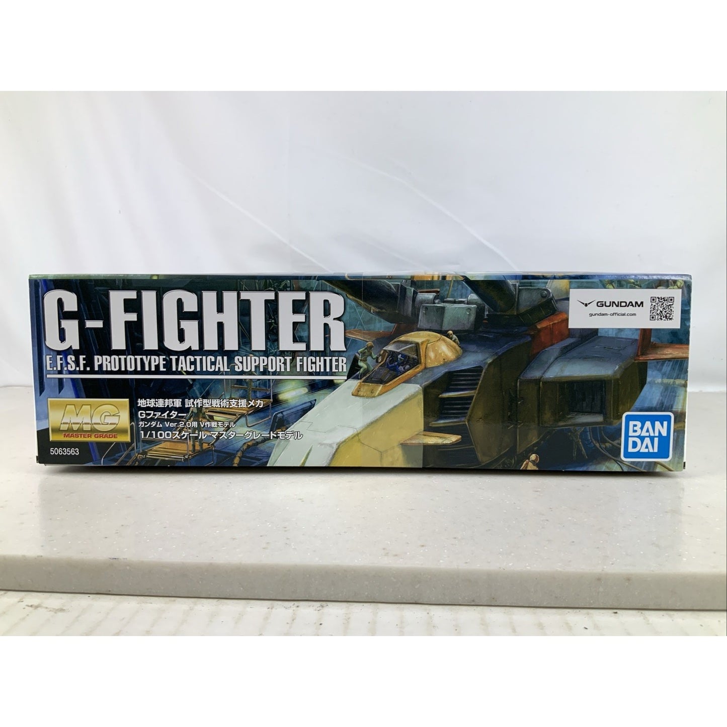BANDAI MG G Fighter tactical support ver.2.0 1:100 model kit DISTRESSED BOX