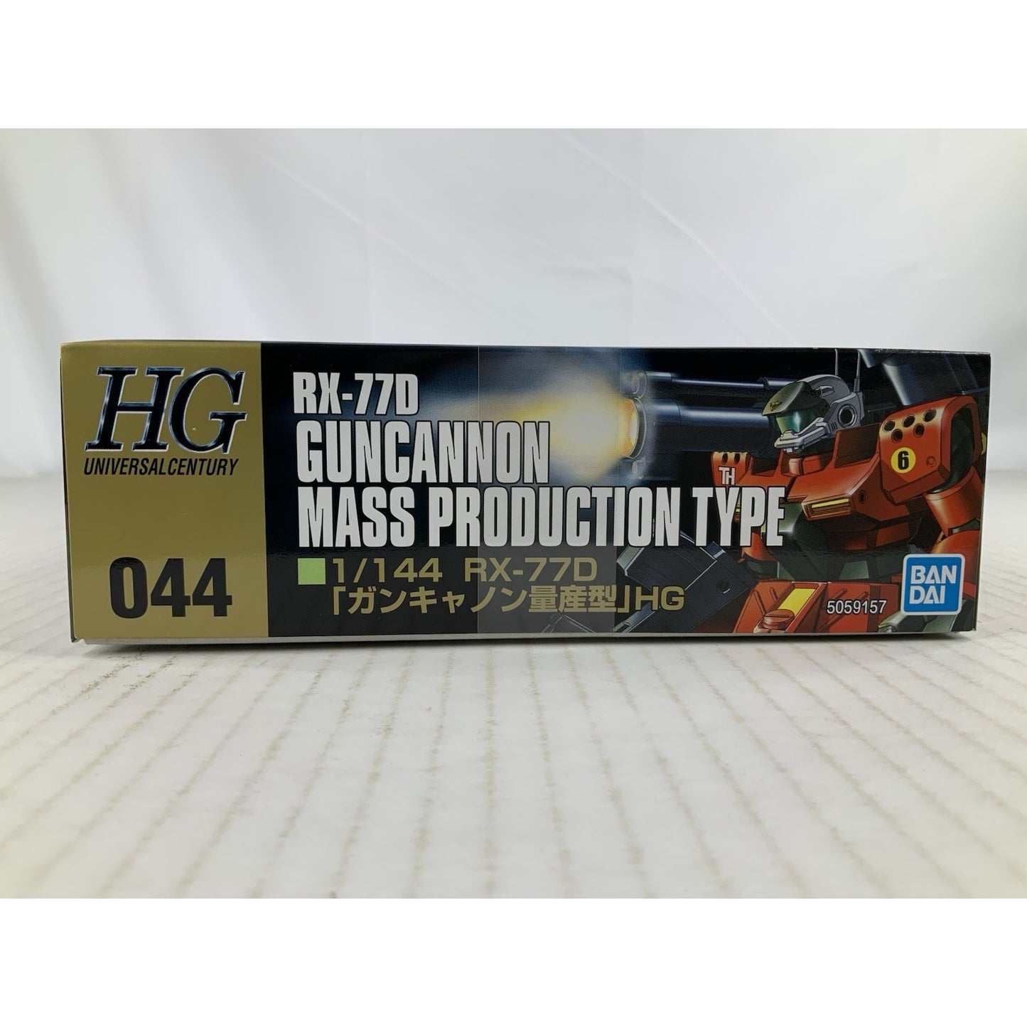 BANDAI HG RX-77D Guncannon mass production type 1:144 model kit DISTRESSED BOX