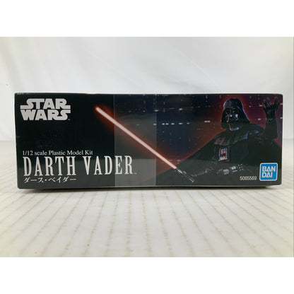 BANDAI Star Wars Darth Vader figure 1:12 scale model kit DISTRESSED BOX