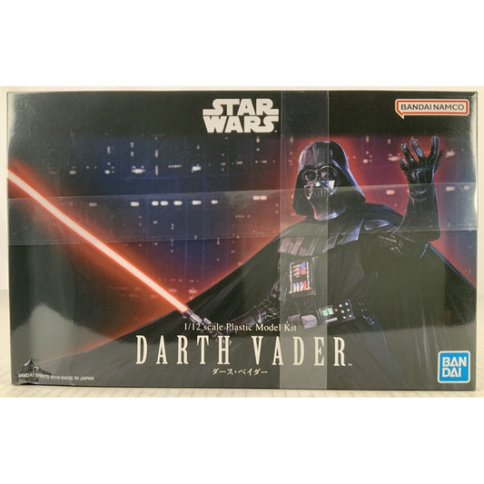 BANDAI Star Wars Darth Vader figure 1:12 scale model kit DISTRESSED BOX