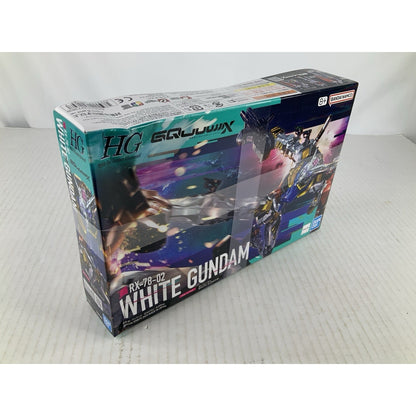 BANDAI GQ White Gundam RX-78-02 1:144 HG model kit DISTRESSED BOX