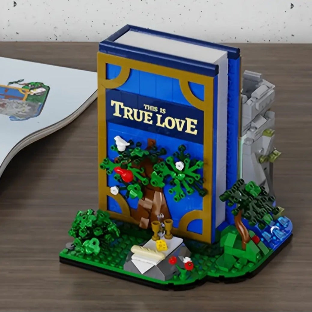 Princess Fairytale Bride Building Block As You Wish Book Compatible Moc Set
