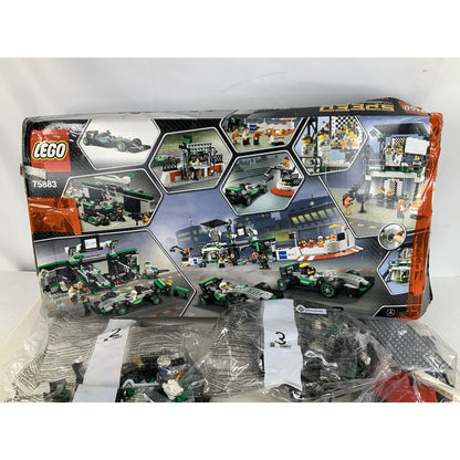 LEGO Speed Champions 75883 Mercedes AMG Petronas F1 Team  Incomplete