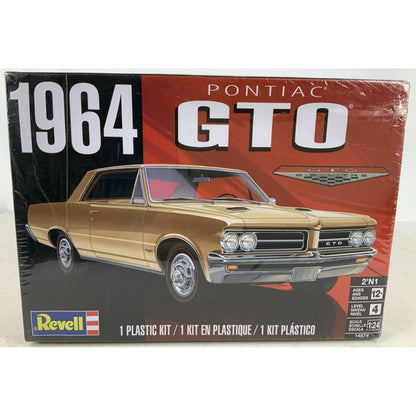 REVELL 1964 Pontiac GTO 1:24 model kit DISTRESSED BOX