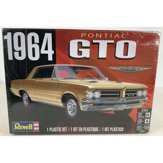 REVELL 1964 Pontiac GTO 1:24 model kit DISTRESSED BOX