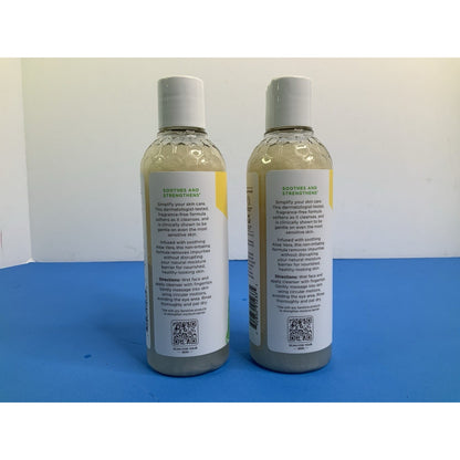 Burt'S Bees Gentle Facial Cleanser For Sensitive Skin w/Aloe Vera  8oz -Lot of 2