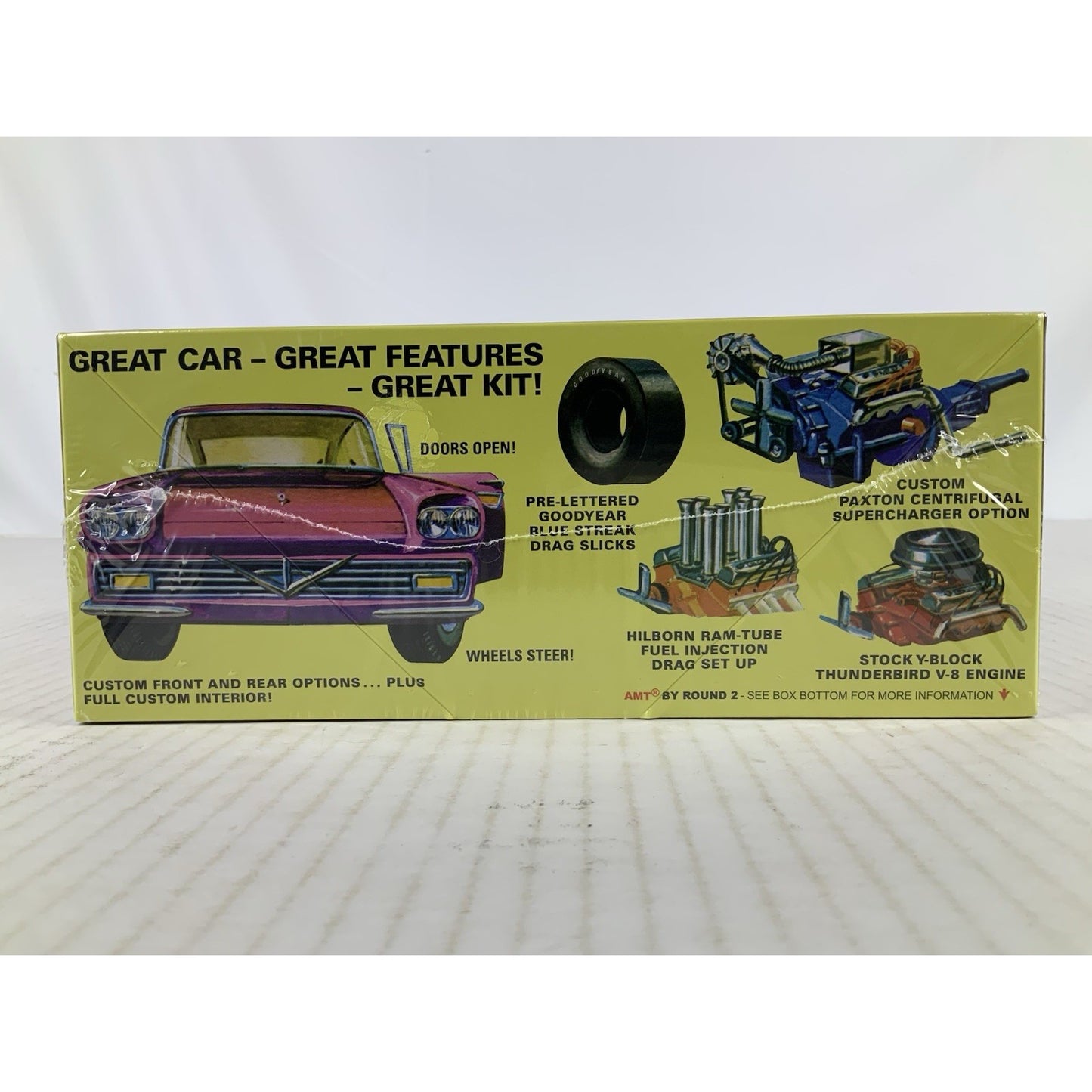 AMT 57 Ford Fairlane Hardtop 3n1 1957 1:25 model kit