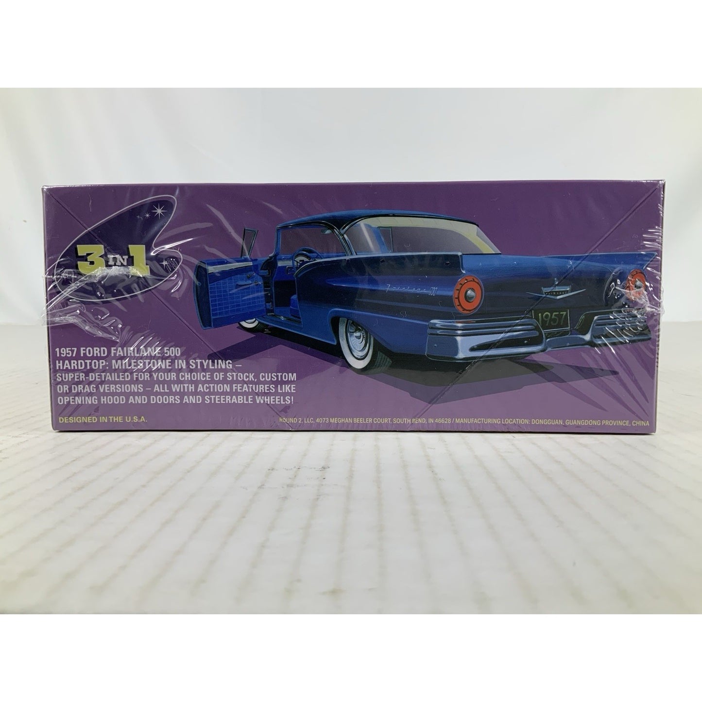 AMT 57 Ford Fairlane Hardtop 3n1 1957 1:25 model kit