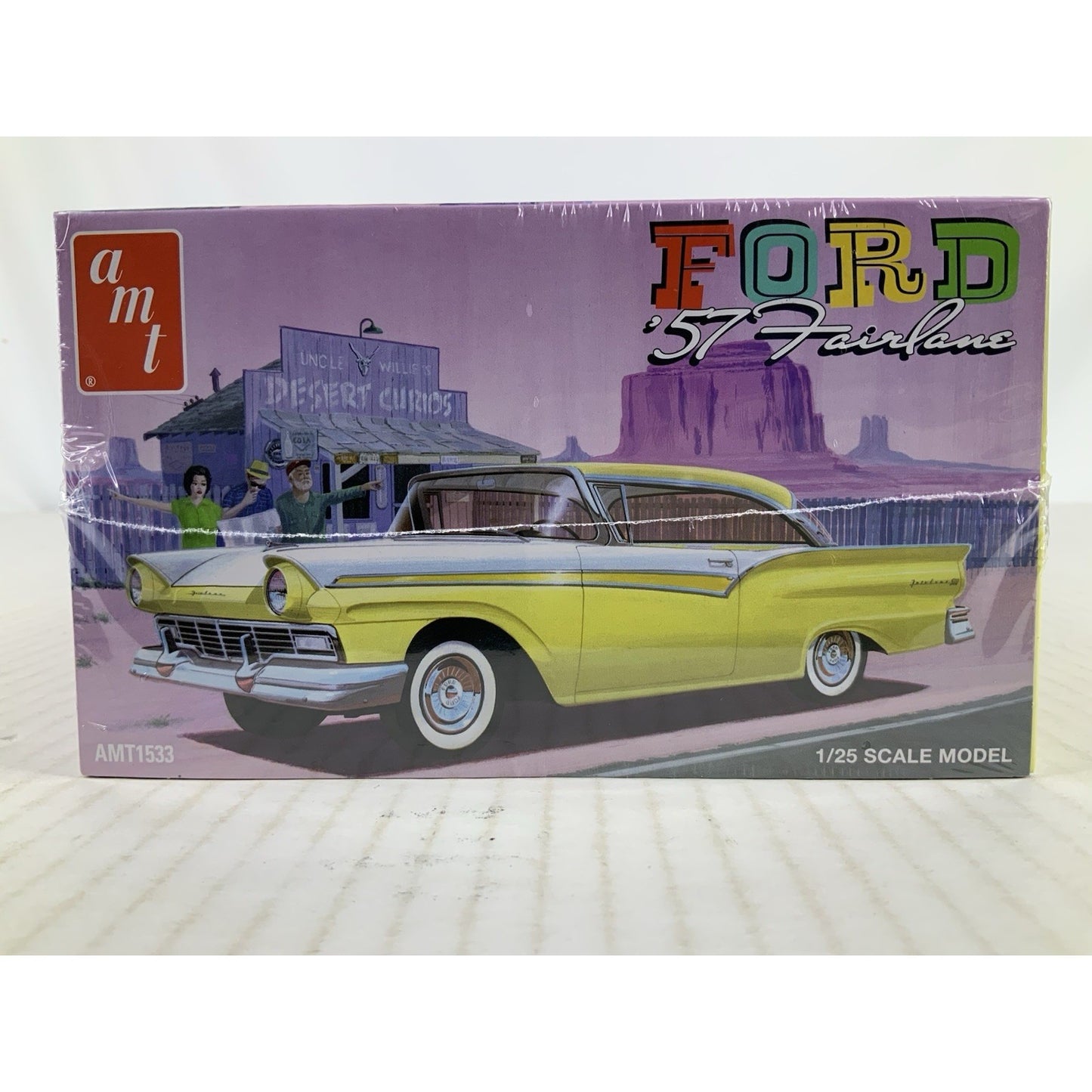 AMT 57 Ford Fairlane Hardtop 3n1 1957 1:25 model kit