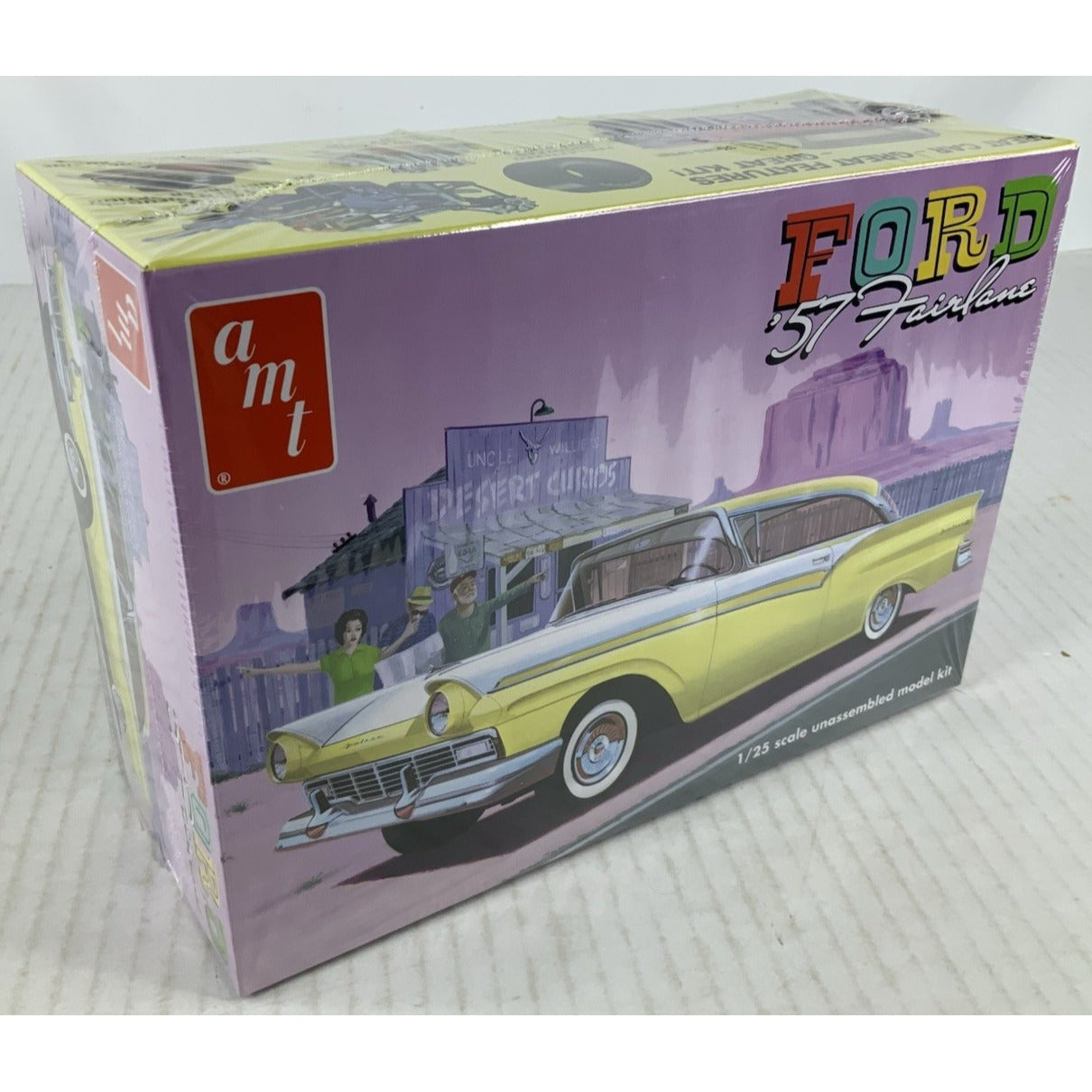 AMT 57 Ford Fairlane Hardtop 3n1 1957 1:25 model kit