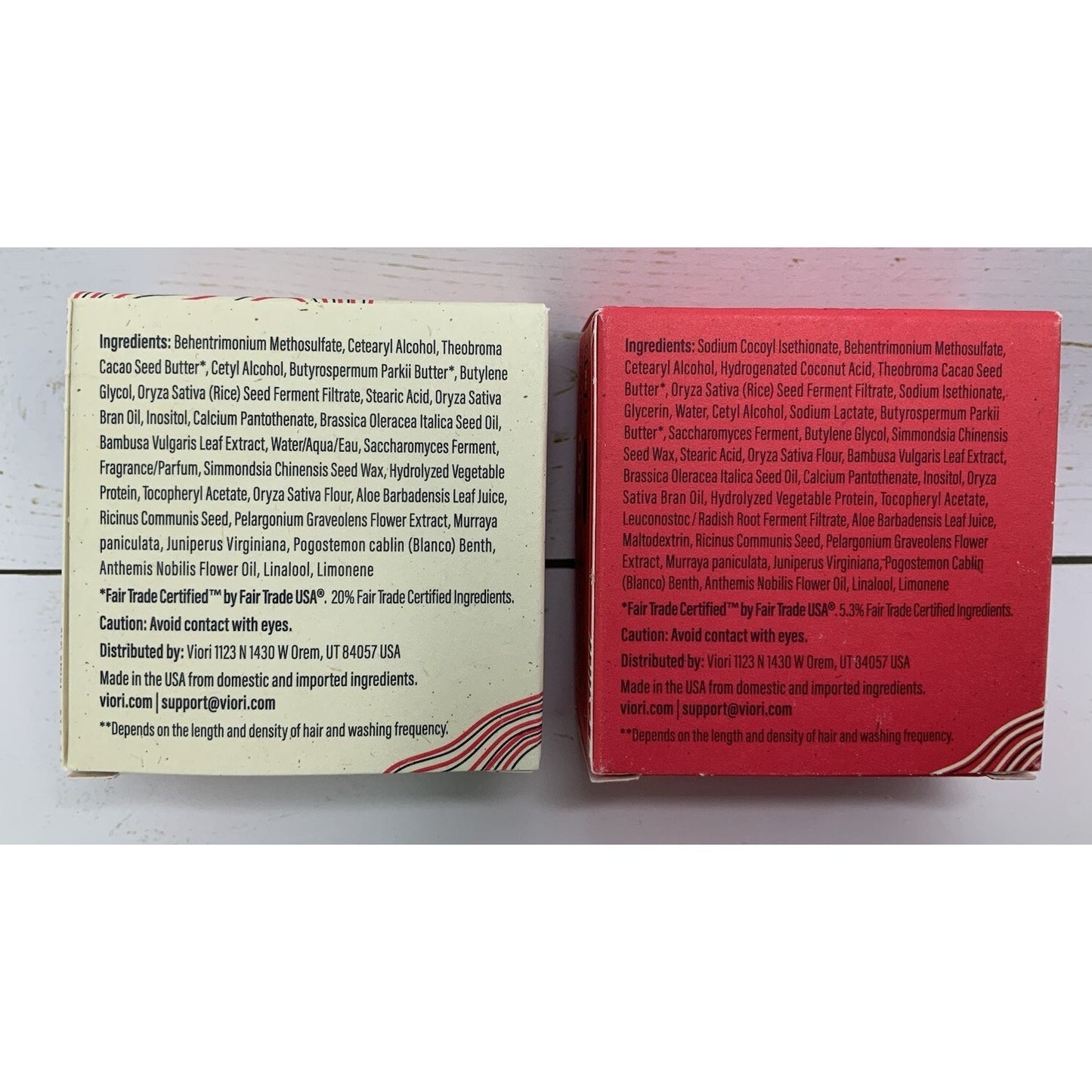 Viori Rose And Chamomile Solid Shampoo Conditioner Body Butter Bars Full 3 Set