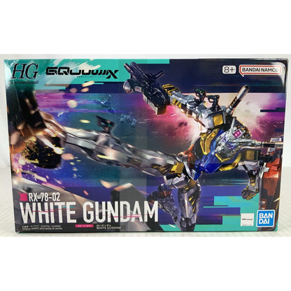 BANDAI GQ White Gundam RX-78-02 1:144 HG model kit DISTRESSED BOX