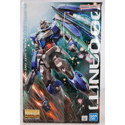 BANDAI MG 00 Qan[T] Gundam GNT-0000 celestial 1:100 model kit DISTRESSED BOX