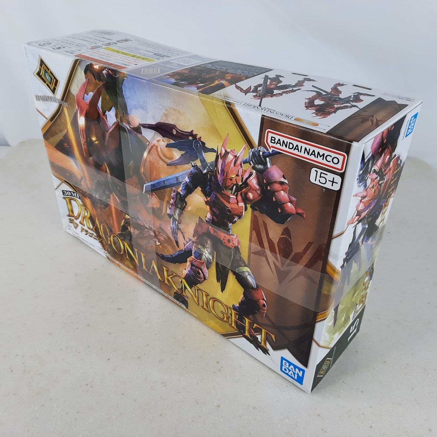 BANDAI 30MF Dragonia Knight model kit DISTRESSED BOX