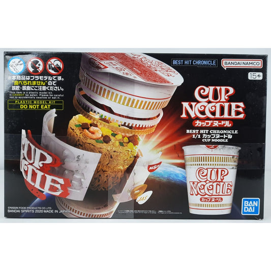 BANDAI Cup Noodle Best Hit Chronicle 1/1  model kit DISTRESSED BOX