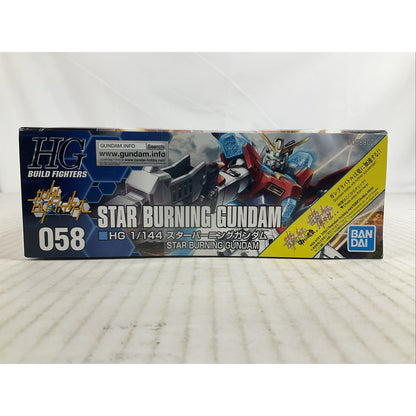 BANDAI HG Star Burning Gundam Sei Iori 058 HGBD 1:144 model kit DISTRESSED BOX