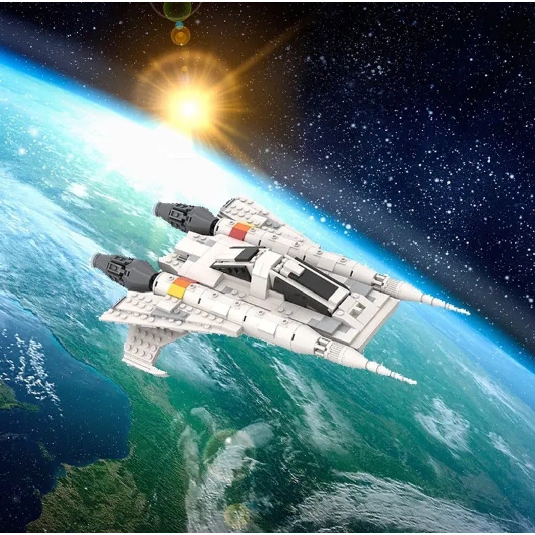 Buck Rogers Thunderfighter StarFighter 553pcs MOC Building Blocks Set