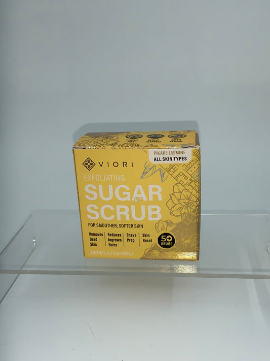 Viori Pikake Jasmine Exfoliating Sugar Scrub Bar limited edition